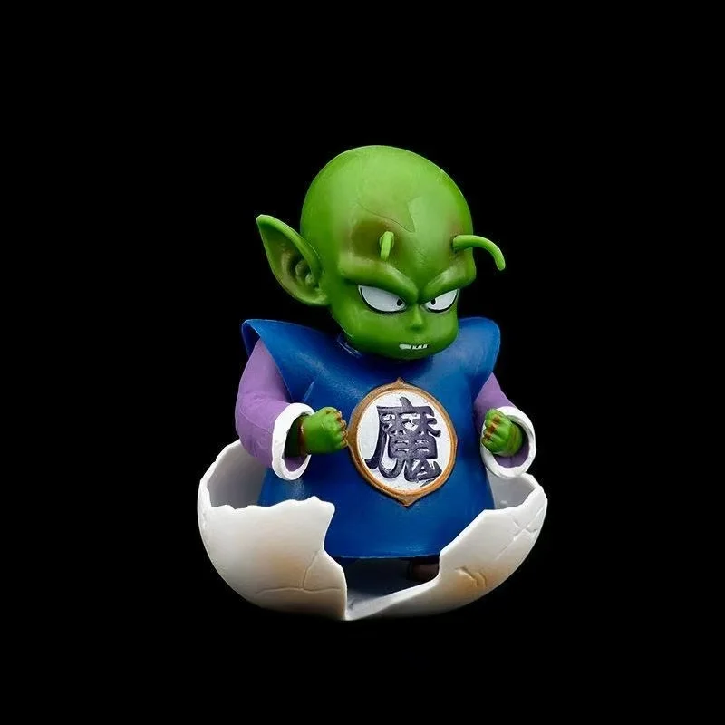 Dragon Ball Bick, Gran Rey Demonio, Bick Rompecabezas de Huevos, Estatua de Pequeño Bick de Infancia, Adorno Modelo Hecho A Mano