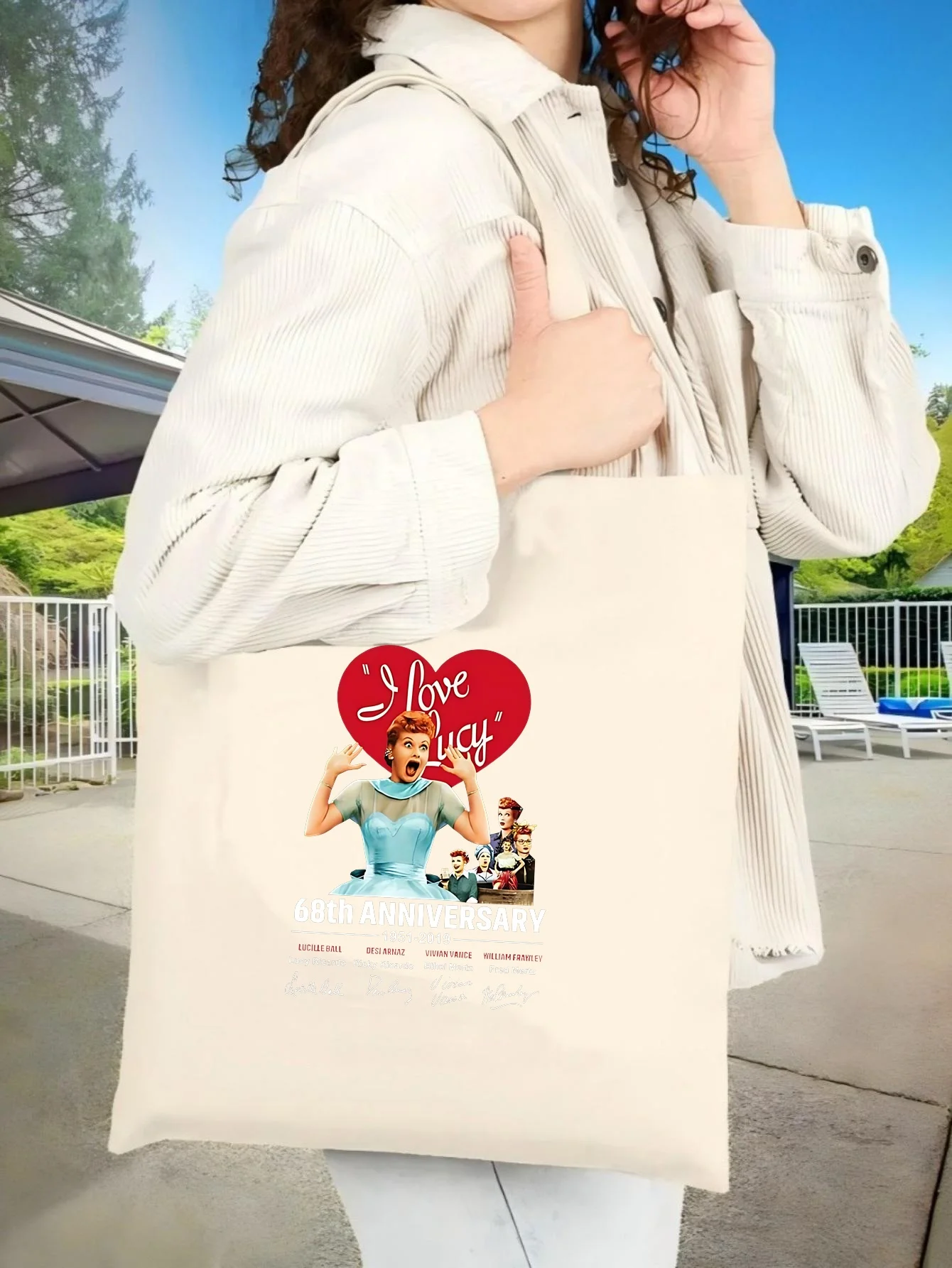 

Новинка к 68-летию 2026 года: Универсальная холщовая сумка-тоут, вместительная, прочная, многоразовая, многофункциональная, на плечо, для повседневного использования/путешествий