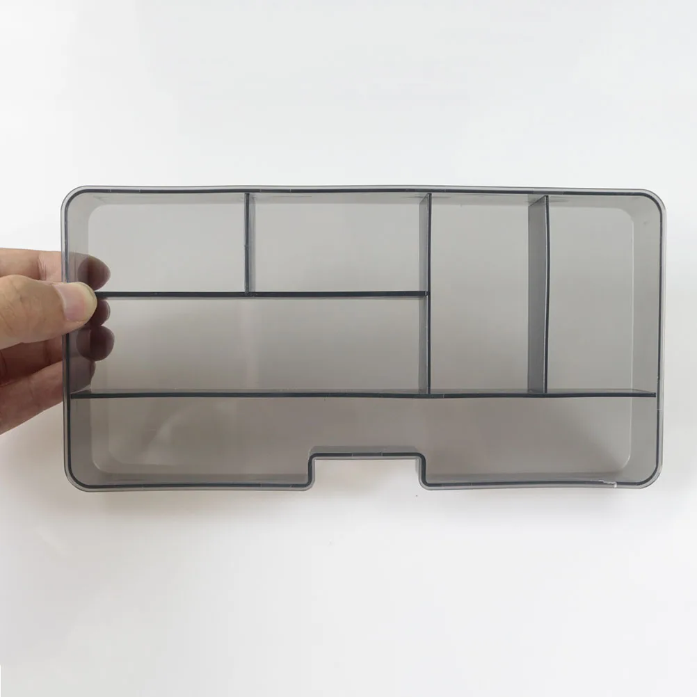 

1pc Large Capacity Thickened Fishing Tackle Box Translucent Double Layer Bait Storage Container Pp Material Impact Resistant