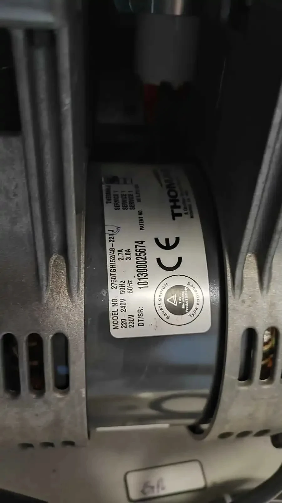 Peak Scientific Stikstof N2ZA Luchtpomp 2750TGHI52/48 221J Servicekit