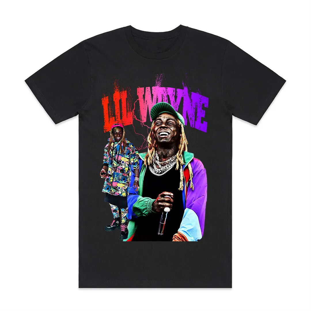 CUSTOM T SHIRT LIL WAYNE WEEZY MUSIC HIP HOP R&B VINTAGE TEE ARTIST POP