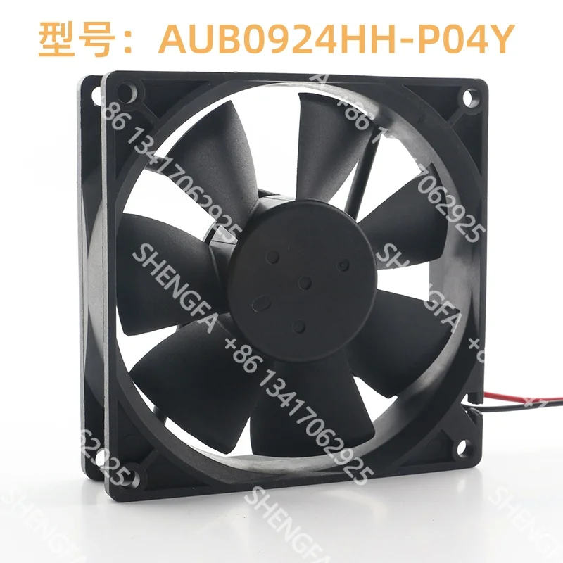Original Delta 5V 12V 48V DC24V 0.25A 9025 90X90X25MM 9CM Speed converter Double ball bearing two -wire AUB0924HH cooling fa