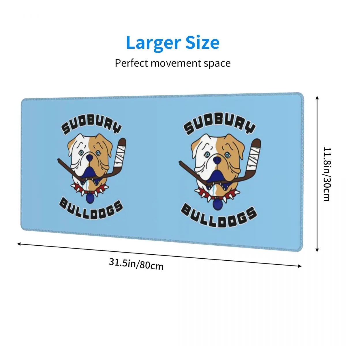 Large Mouse Pad Sudbury Bulldogs - Shoresy Logo Gamer PC Laptop Mats Keyboard Carpet Computer Gaming Office Accessories Desk Mat