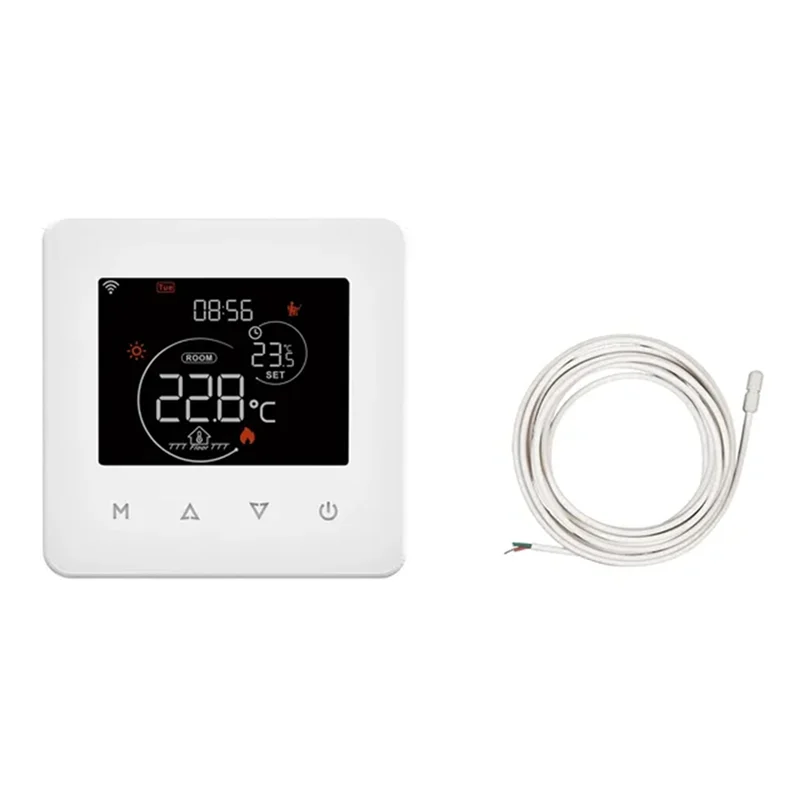 

ABNL Tuya Wifi Thermostat Room Temperature Controller Water/Electric Floor Heating Gas Boiler App Control For Alexa