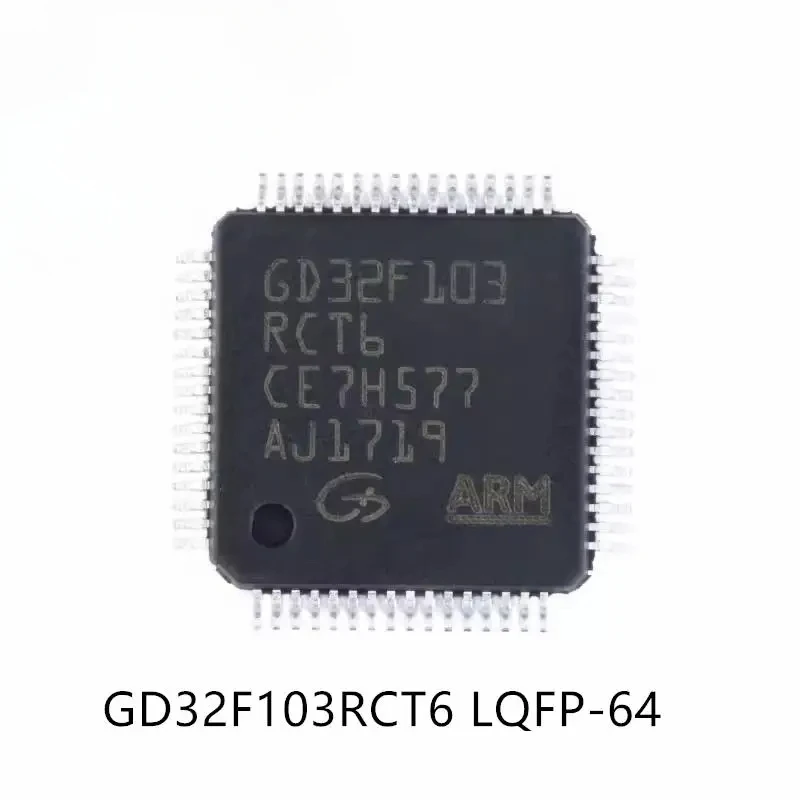 GD32F103RCT6 GD32F103 GD32 GD32F 103RCT6 LQFP-64 ARM 32 Bit Microcontroller Chip MCU IC Controller New Original