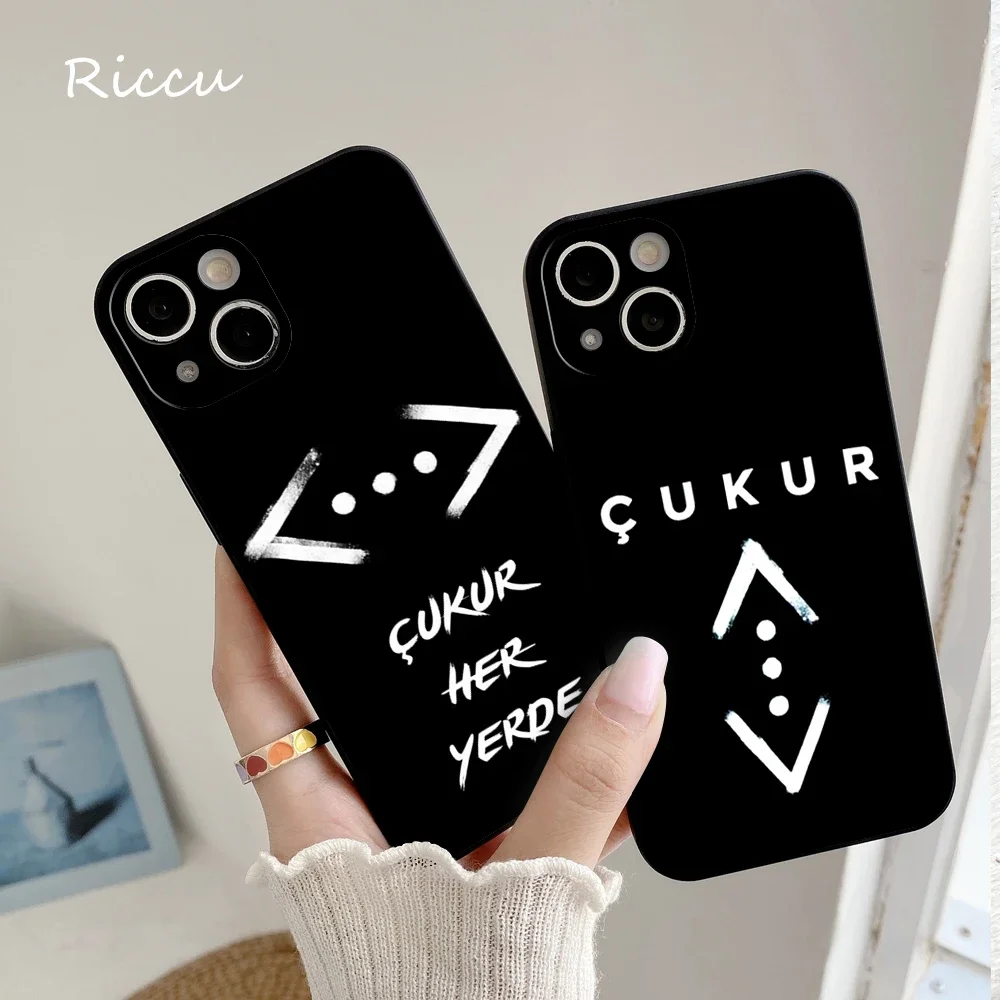 Turkey Cukur Show TV Phone Case For IPhone 16 16promax 14promax 15pro iphone 12 11 13promax 14Plus XR SE Soft Black Covers