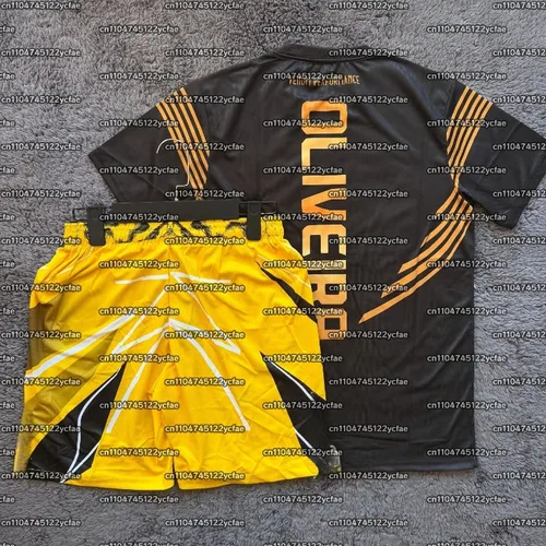 Imagen 2 del producto 2025 UFC edición amarilla Charles Oliveira boxeo lucha camiseta pantalones cortos hombres transpirable Jersey lucha correr conjunto absorbente de sudor