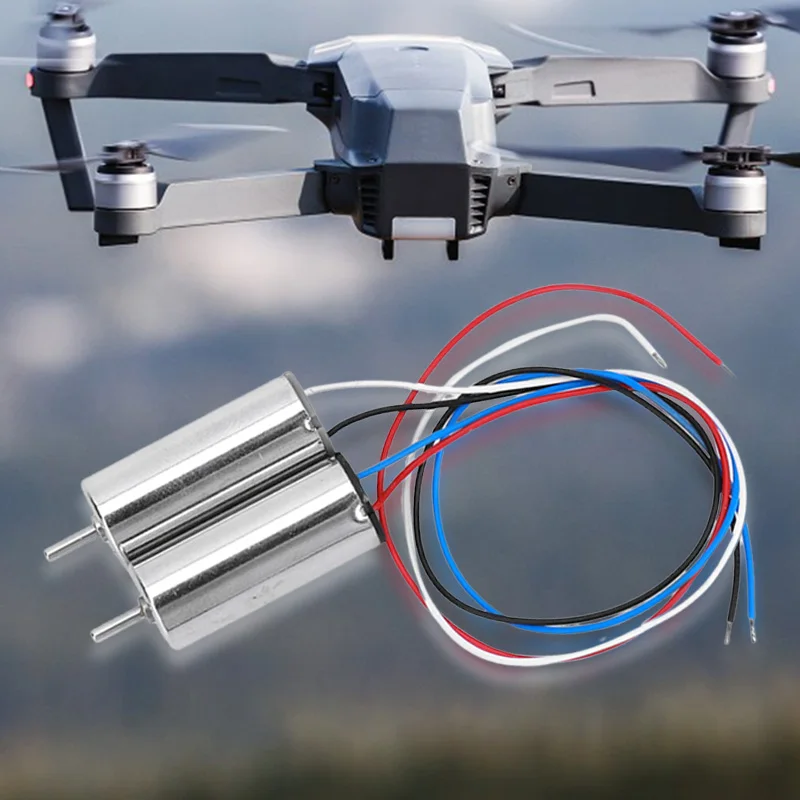 2PCS 8520 CW+CCW Mini Coreless Motor DC 3-5V Electric Motor 50000 RPM High Speed Micro Hollow Cup Engine DIY RC Drone Quadcopter