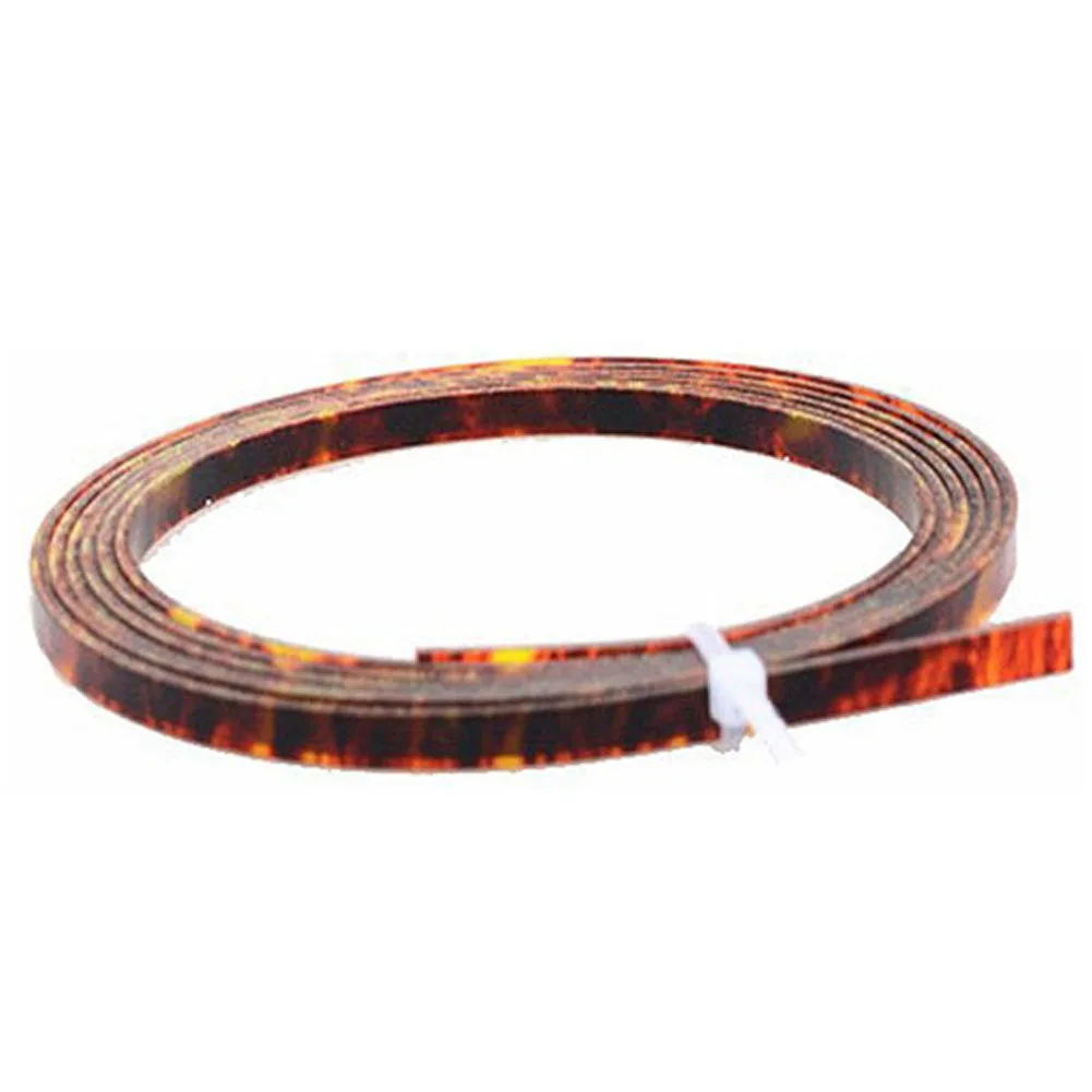 Gitaarbinding Purfling Strips Abs Gitaar Onderdelen Accessoires Voor Gitaarbouwer Levert Gitaar Body Toets Binding 1600*6Mm Kleur