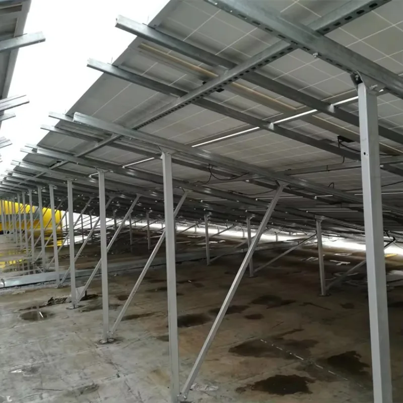 Solar Power Mount Structure Flat Roof Solar Products - Detail 1