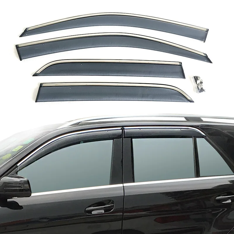 

Specially used for 12-17 Mercedes-Benz M-class rain and shine shields ML350/ML63AMG/ML300/ML400