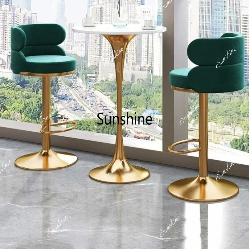 Chaise Bar Stools Kitchen Bar Chair Wooden Chairs Counter Stool Restaurant Furniture Banquette Ipolgo Taburetes De CocinaT*