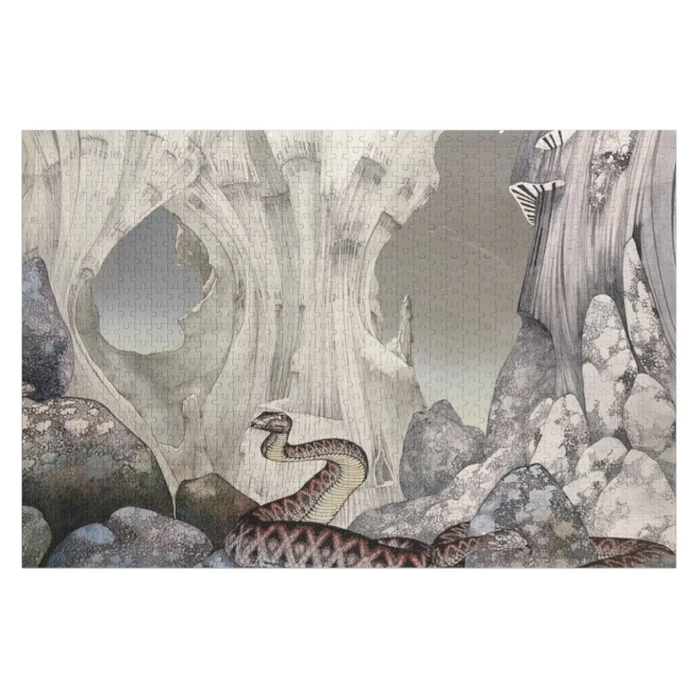 

Roger Dean Jigsaw Puzzle Custom Customized Picture Personalized Name Woods For Adults Puzzle
