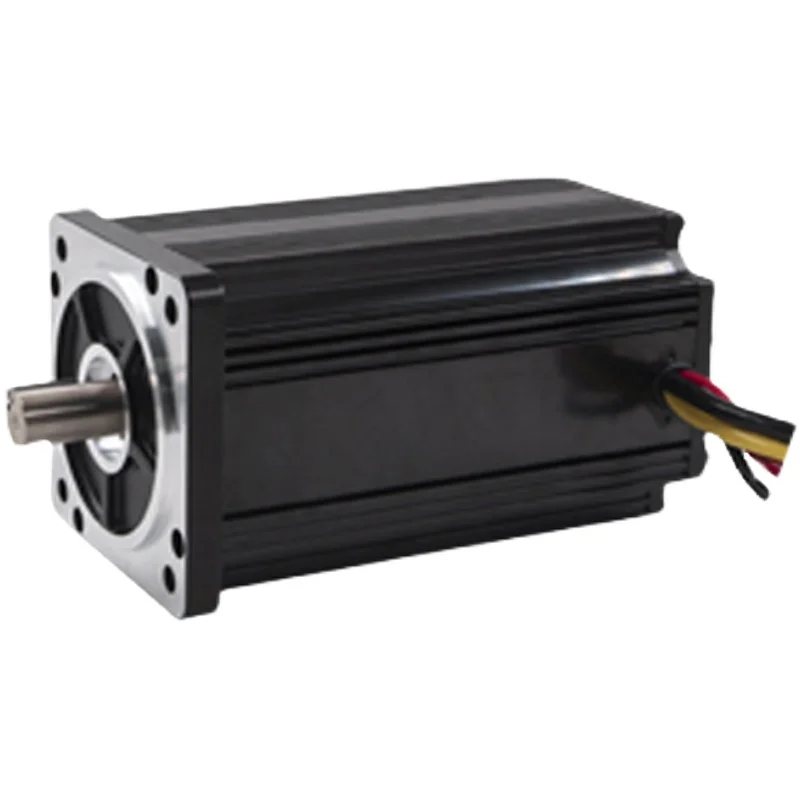 130 DC Brushless Motor, High-power 48V4000w, Adjustable Speed Controller for Forward and Reverse Rotation Control