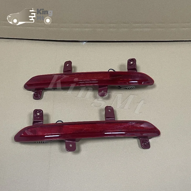 For Chery Tiggo 8 PLUS 2025 Rear Bumper Fog Light Reflector Stop Light Rear Fog Light Foglamp Brake Lamp Warning Lamp Frame