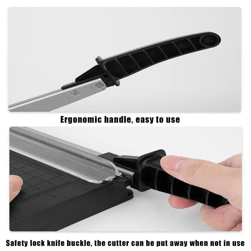 Paper Trimmer Heavy Duty Photo Cutter Multifunctional Craft Supplies Portable Studio Gadgets For Scrapbooking Document Filing