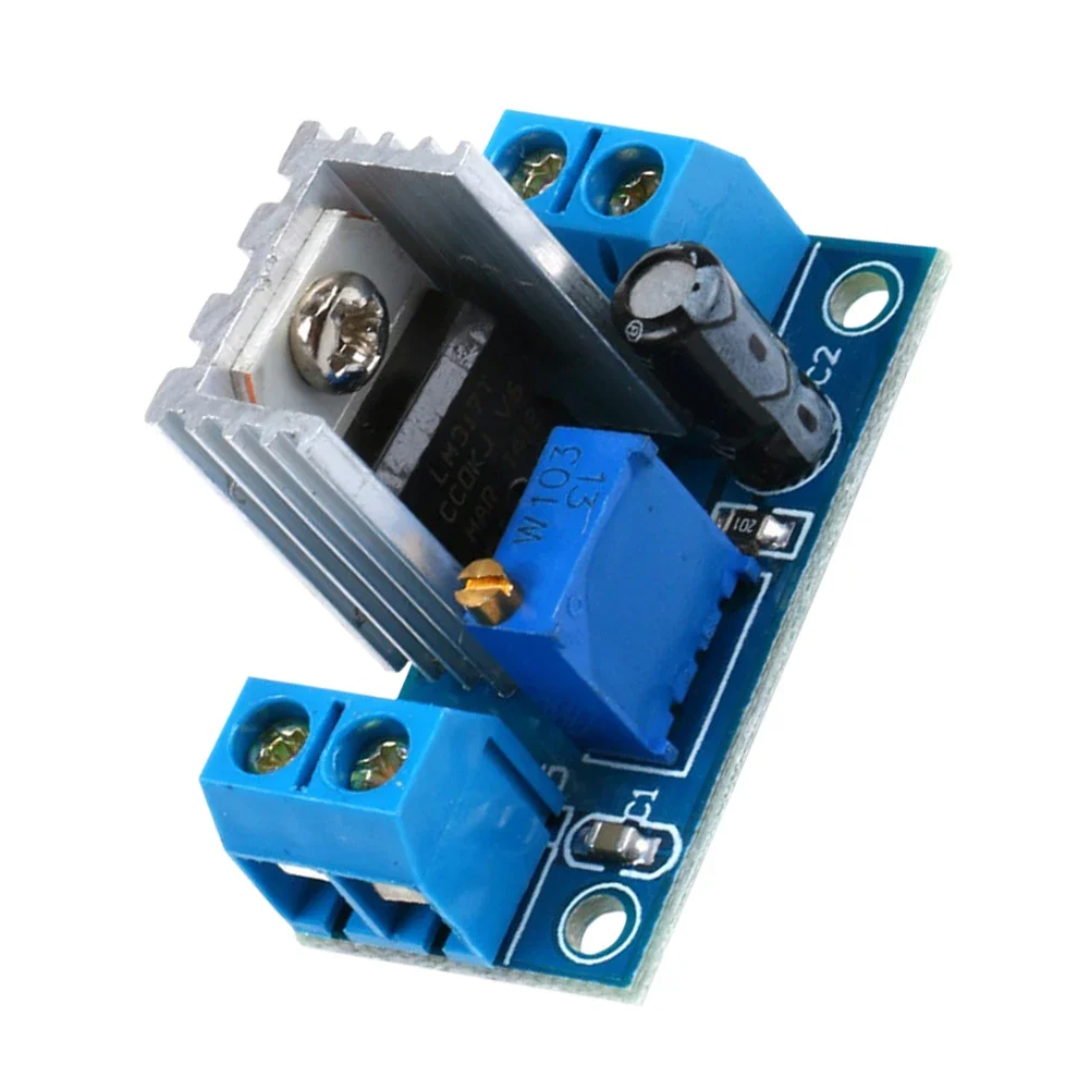 Adjustable Voltage Regulator Power Supply Buck Step Down LM317 DC-DC Converter Input 4.5V-40V Linear Regulator for MP3 MP4 PSP