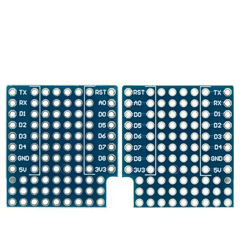 D1Mini placa de ensaio dupla faceWIFIIot placa de desenvolvimento placa de expansão para D1MINI