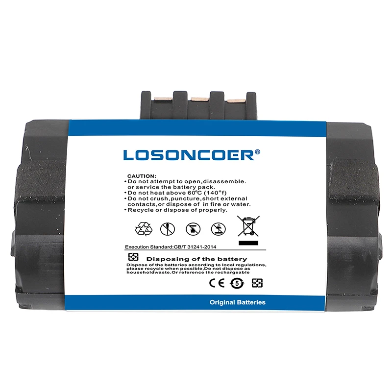 LOSONCOER 400mAh SOS Emergency Battery 84102447710 84109361678 For BMW F20 F21 F22 F23 F30 F31 F32 F40 F44 F45 F46 F80 F87 G30