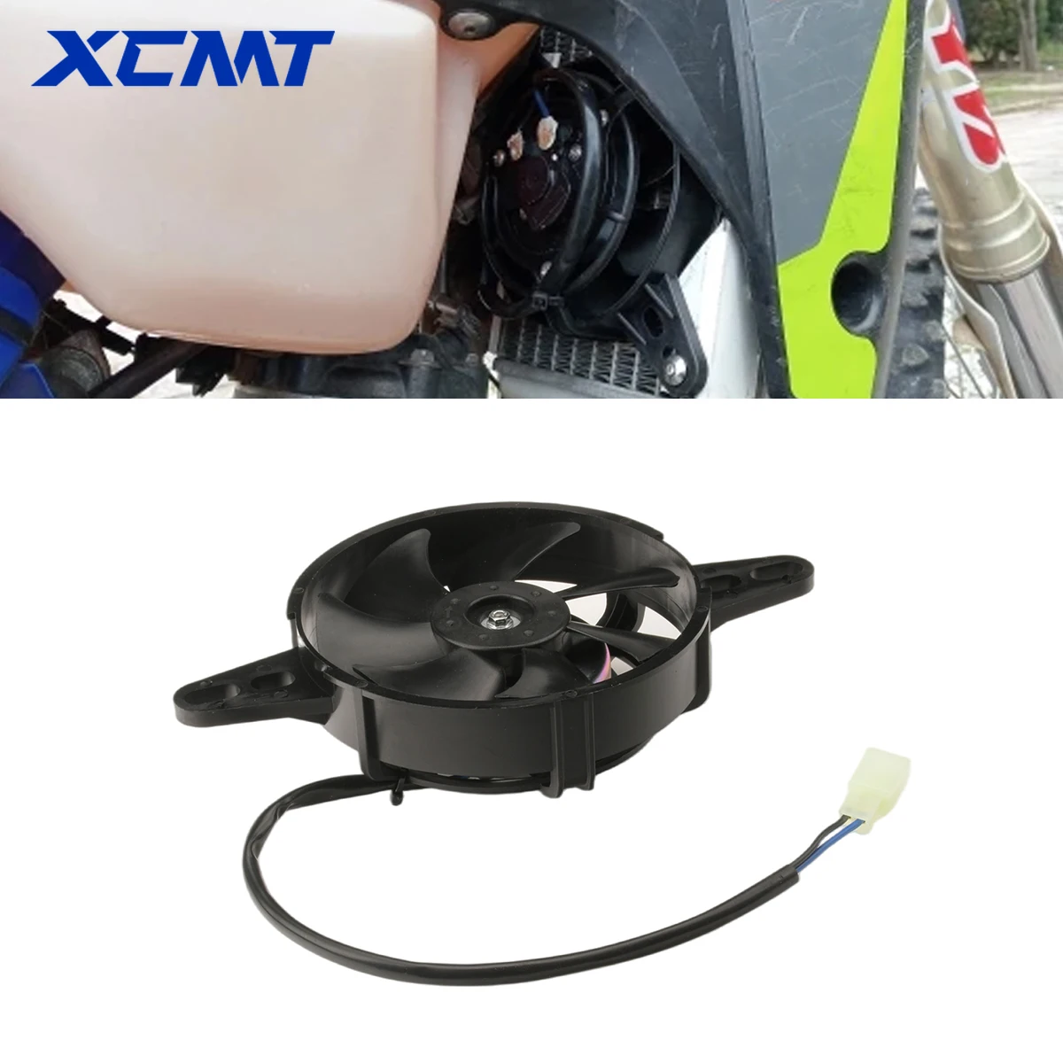 Ölkühler Motorradiator Elektrischer Kühlventilator Passend für 150cc 200cc 250cc Chinesische ATV Quad Go Kart Motorräder