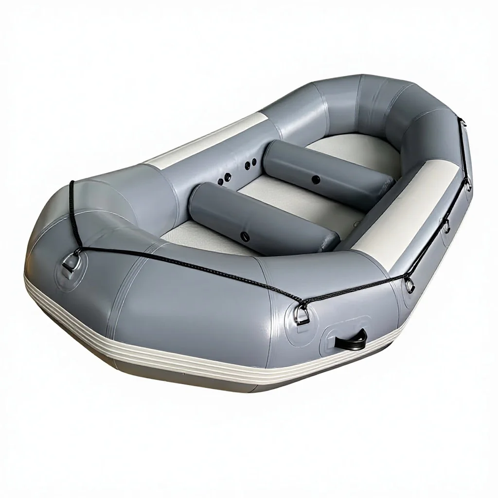 Innovative Design PVC TPU Whitewater Rafting Boat Inflatable River Raft Boats With Drop Stitch Floor