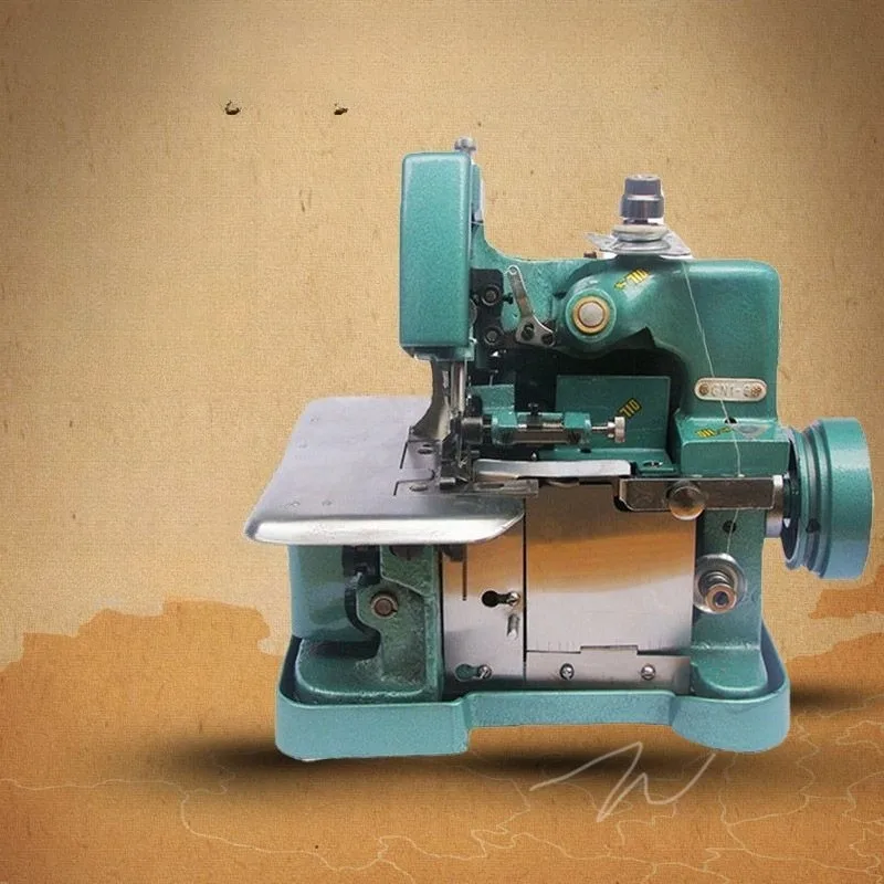 Desktop butterfly code edge machine Small old-fashioned three-wire edge locking machine brand electric fly