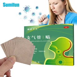 10pcs/box Anti-Cough Patch Cough Chinese Plaster Medicine Herbs Wetness Patches Relieve Asthma Cough Stop Coughing Stickers