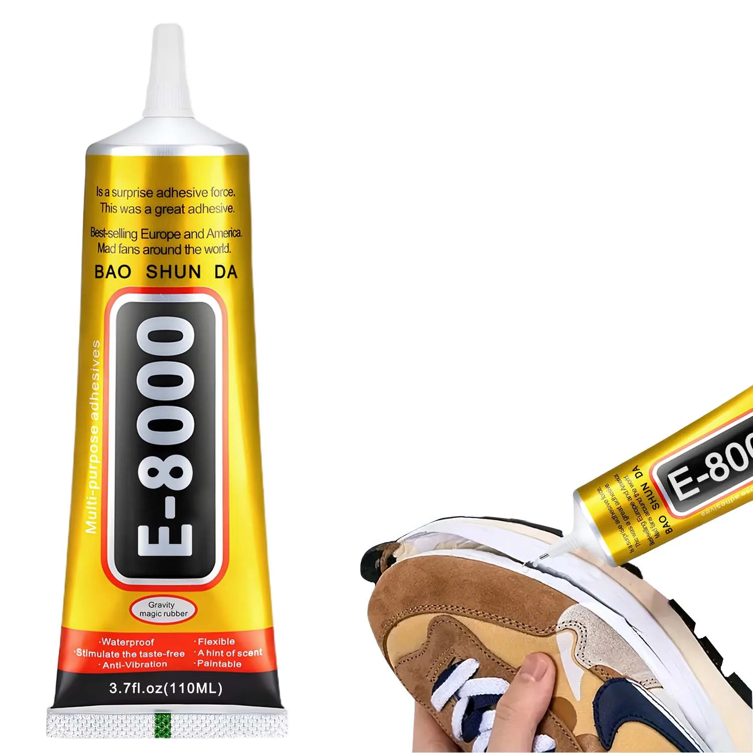 E-8000 Super Strong Shoe Glues Repairing Adhesive Universal 