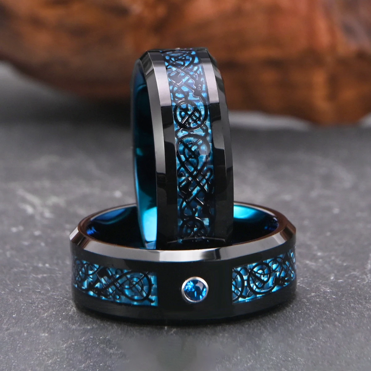 Rings for Man vintage Jewellery Luxury Ring Bijoux Tendance gothic Jewelry Accesorios Hombre Joyeria Bisuteria Anillo De Promesa
