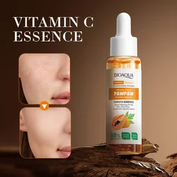 30ml BIOAQUA Papaya Vitamin C Face Serum Essence Nourishing Firming Moisturizing Facial Brighten Hydrating Face Skin Care