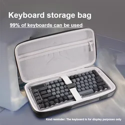 Keyboard Storage Bag Anti-fall Portable Dust Case for 60% 75% 80% 100% Layout Keyboard Organizer Custom Keyboard Accessories
