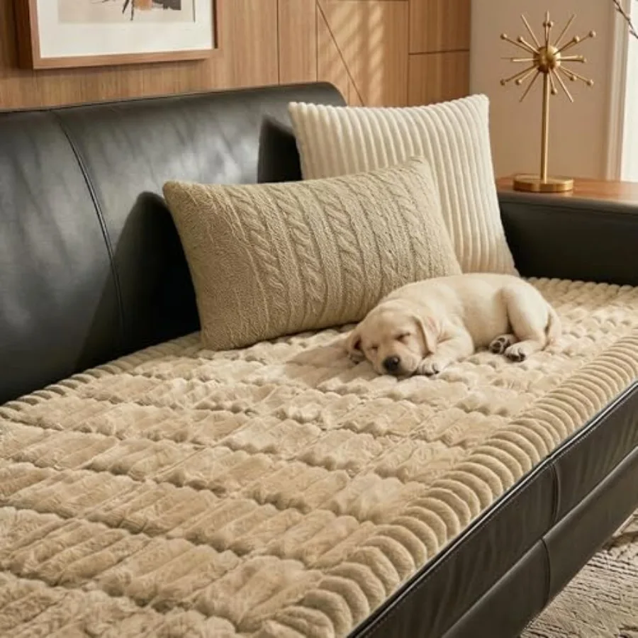

Waterproof Dog Couch Cover, Washable Non-Slip Pet Couch Covers for Sofa, Leak-Proof Sofa Protector for Dogs, Pet Friendly Thick