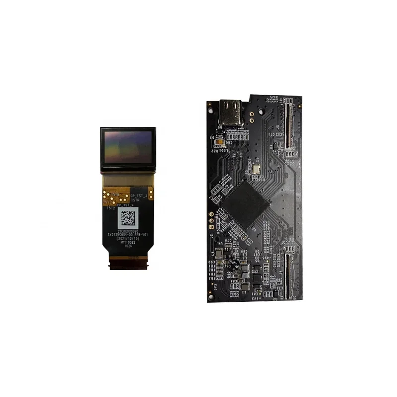Micro OLED de 0,72 pulgadas, 1920*1200, 2000 nits, pantalla AR/VR de ojo cercano, EVF fabricado en China