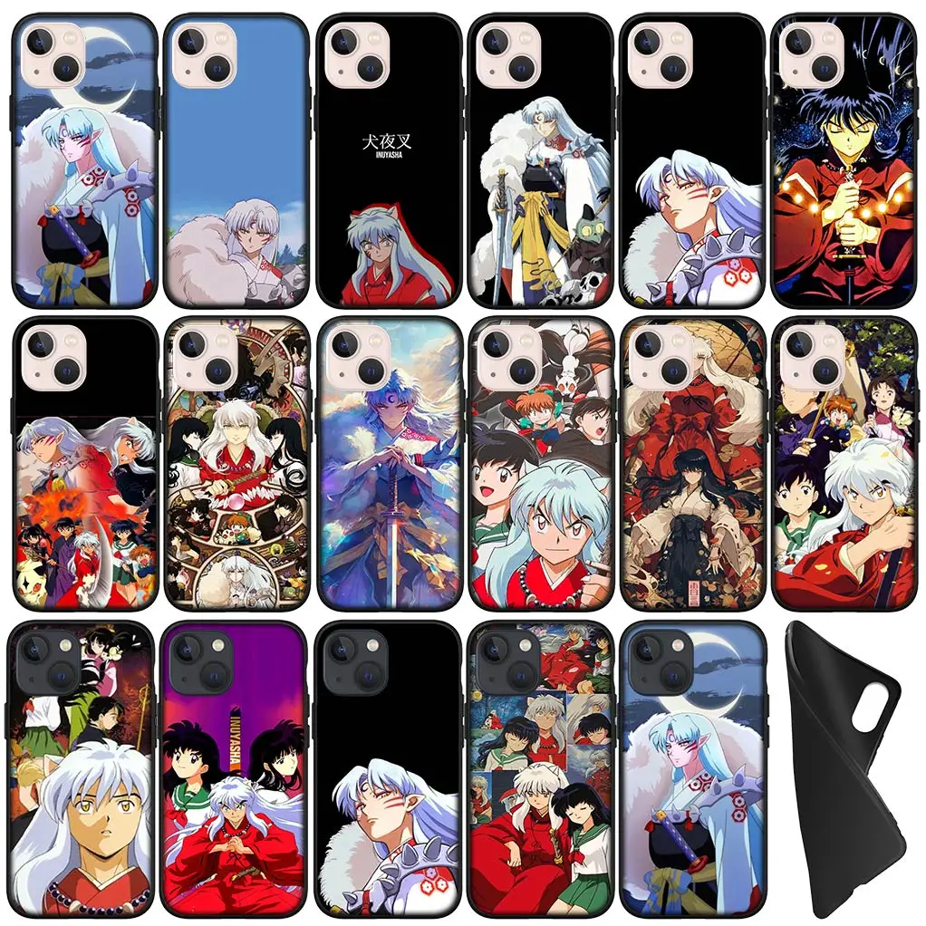 Inuyashas Poster Sesshoumaru Cover Phone Case for Apple iPhone 16 11 Pro XS Max X XR 6 7 8 6S Plus + SE 2022 16+ Flexible Coque