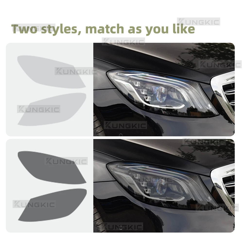 

Для MERCEDES BENZ CLASS-S W222 2016 2017 2018 2019 2020 автомобильные фары ТПУ PPF прозрачная дымчатая защитная пленка против царапин