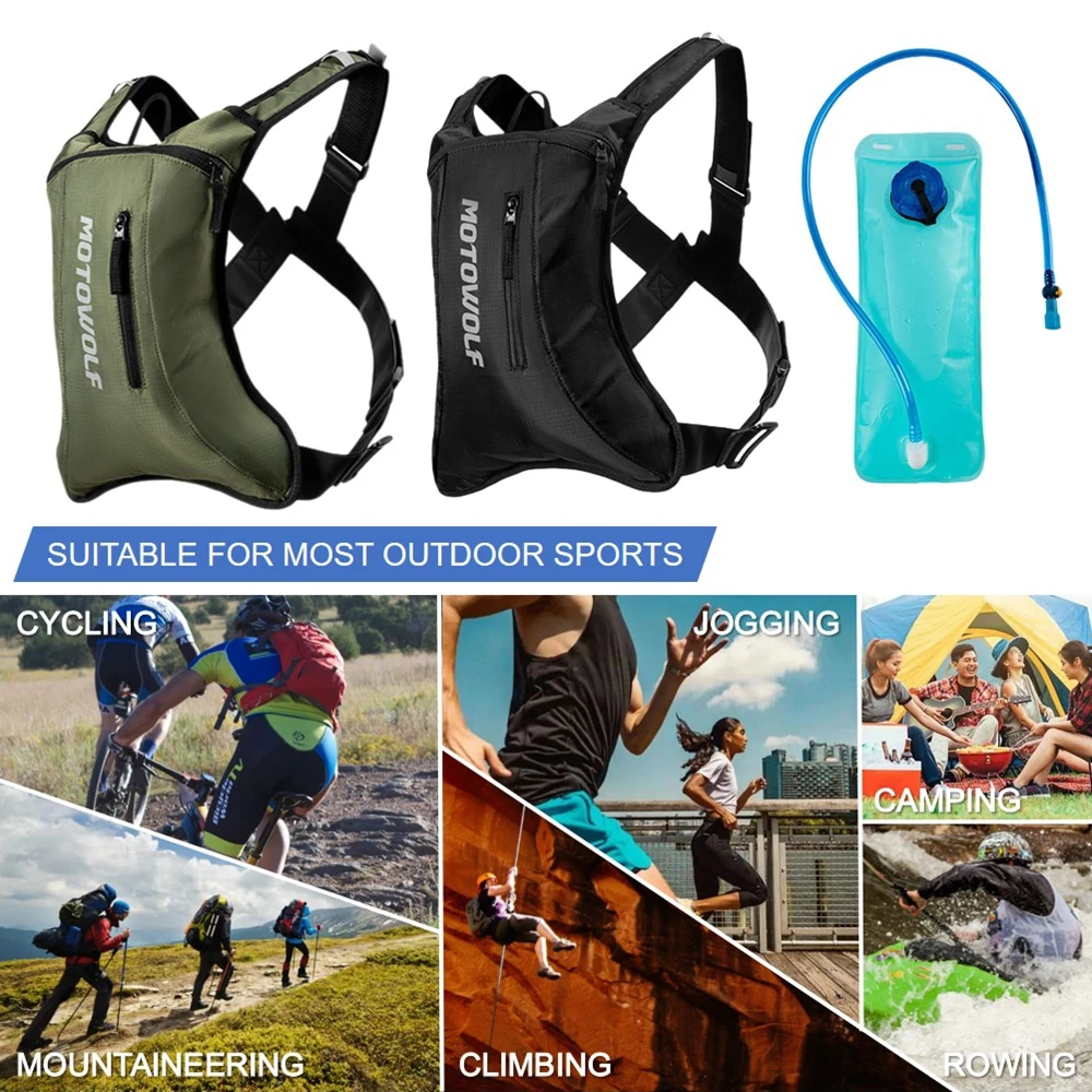 

Outdoor Trail Running Ultralight Backpack Running Hydration Vest Breathable Marathon Running Backpack Water Bottle