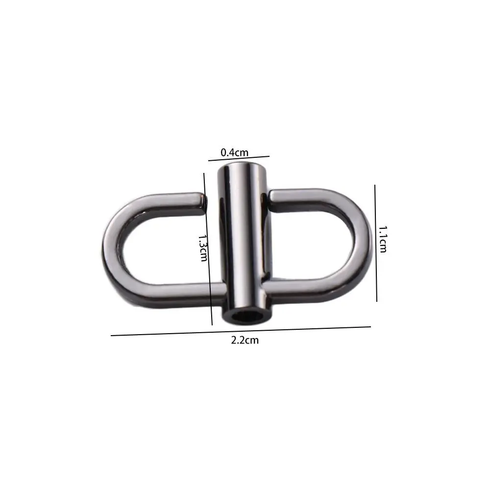 6 Colors Hardware Accessories Bag Parts Strap Adjustment Buckle Metal Buckle Clip Chain Length Adjustment Replacement Buckle
