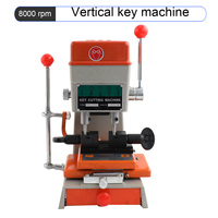 Vertical Key Cutting Copy Duplicating Machine Drill Reproducer Locksmith For Car Door Key Tools 220V