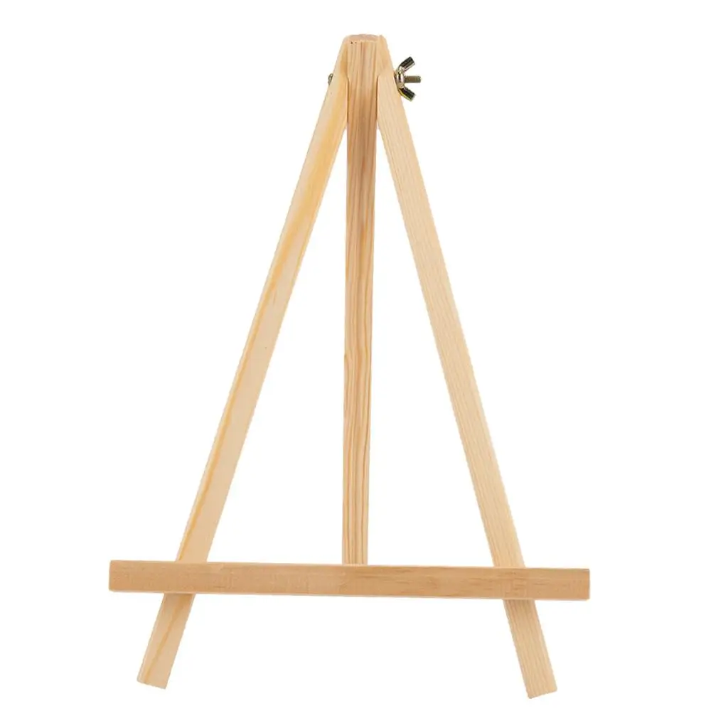 Wooden Artist Tripod Painting Easel Painting Display Stand Holder
