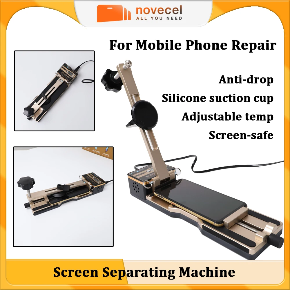LCD Screen Separator For Phone Display Touch Screen Glass Removal Machine Heating Device OCA Glue Separating Disassembly Tools