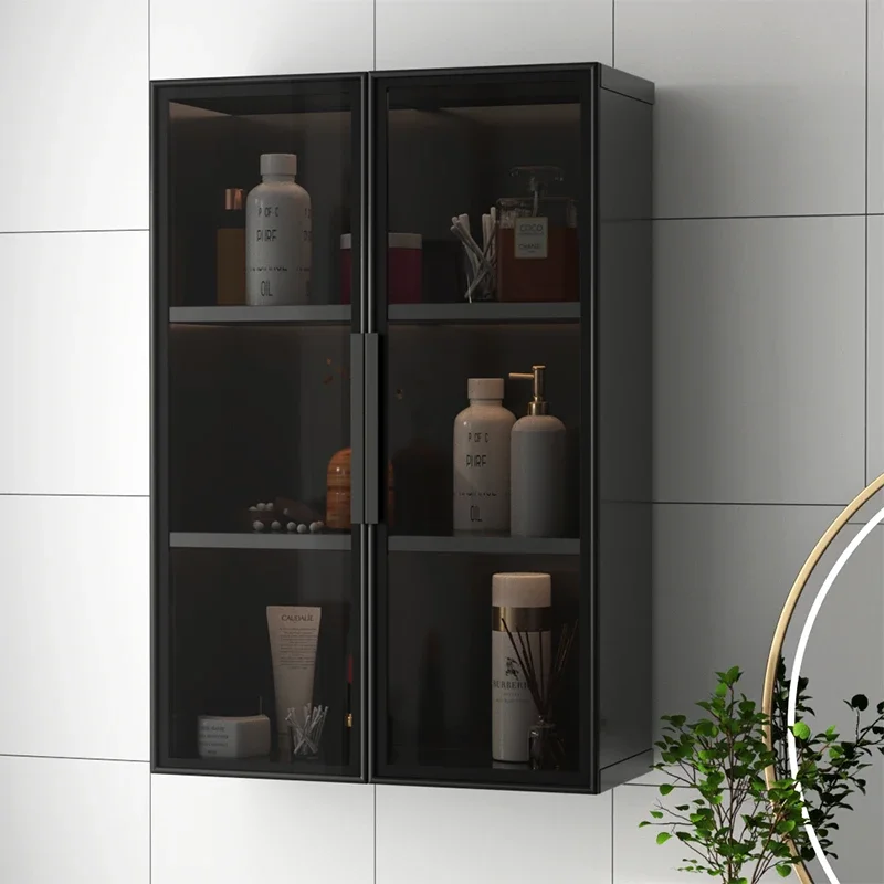 Cupboard Paper Bathroom Cabinet Organizer Storage Shelves Cabinet Mirror Accessories Wall Partitions Gabinete Trendy Furniture