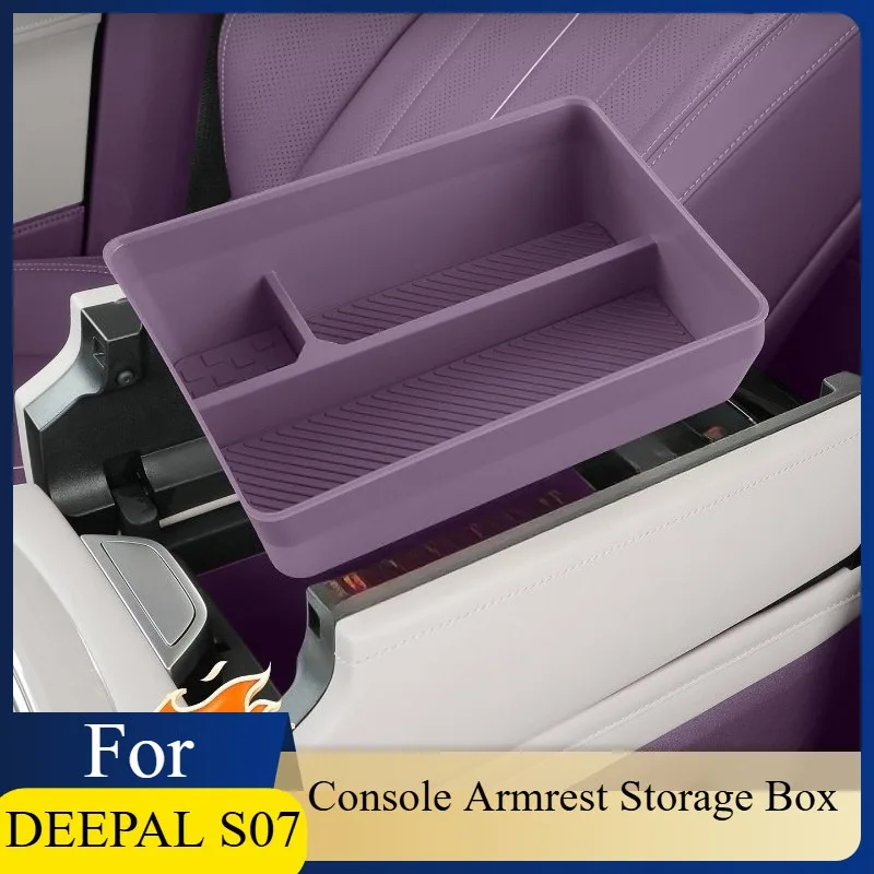 

For DEEPAL S07 Center Console Armrest Storage Box Pressure-resistant and Waterproof Eco-friendly and Odorless