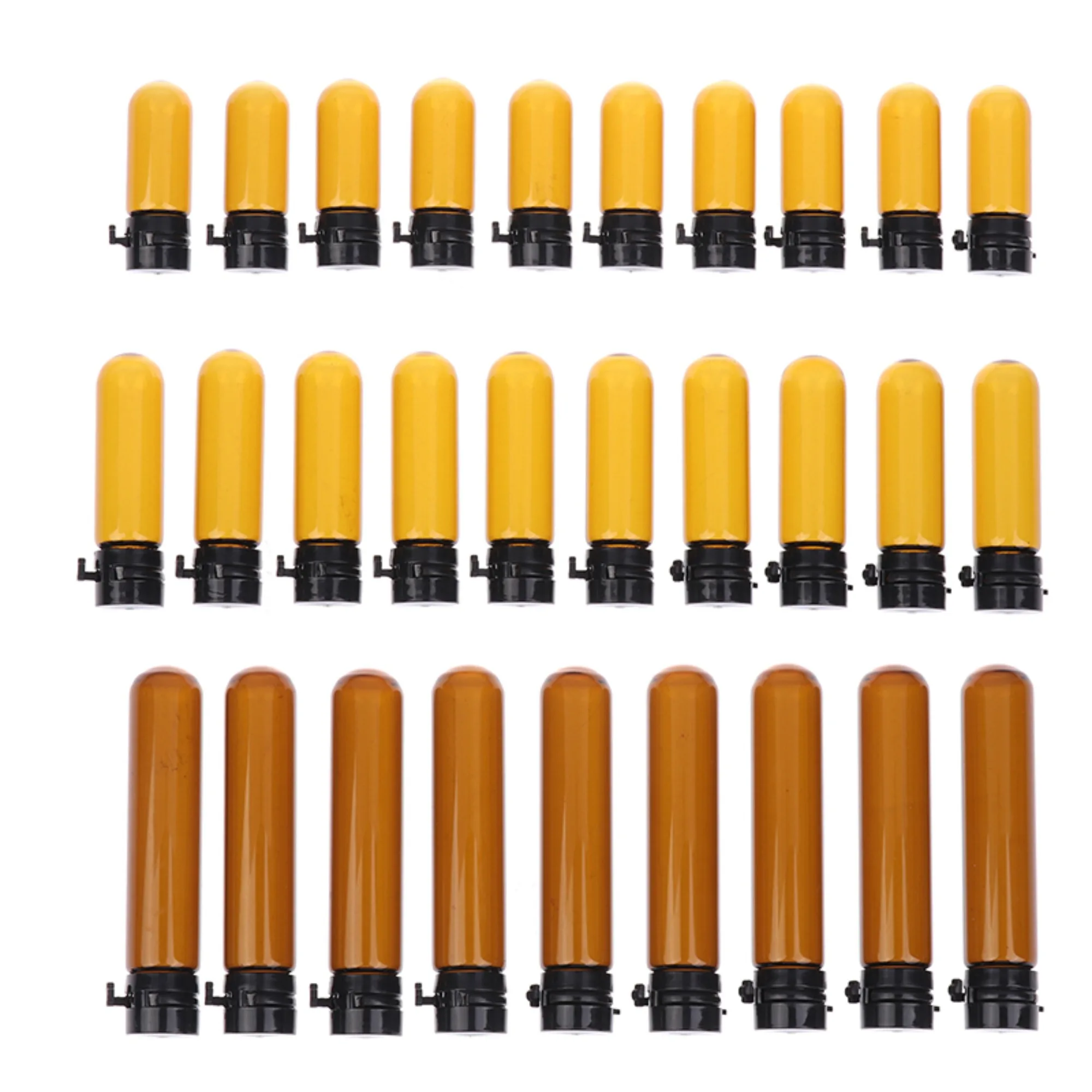 Bouteille en verre marron de haute qualité, distributeur Portable de Lotion démaquillante avec Essence rabattable, sous-bouteille séparée