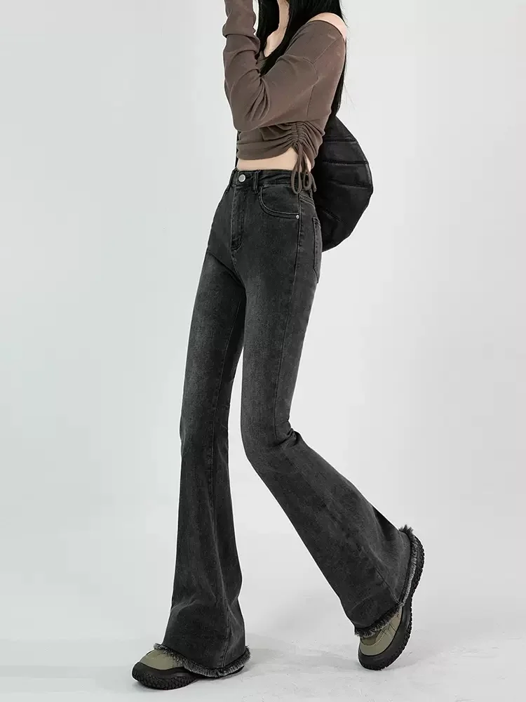 

Ladies Jeans Gothic Clothes Cropped Ankle Length Short Capri Female Denim Fashion Basic Simple Everyday Office Work Cut Regular