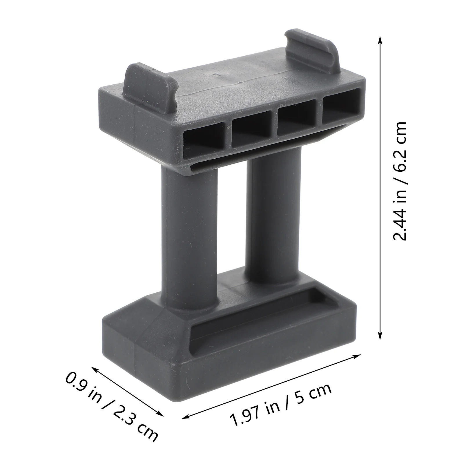 6 pezzi accessori per molo ferroviario treni giocattolo ponte decorativo modello di gioco per bambini simulazione pista finta plastica divertente fai da te