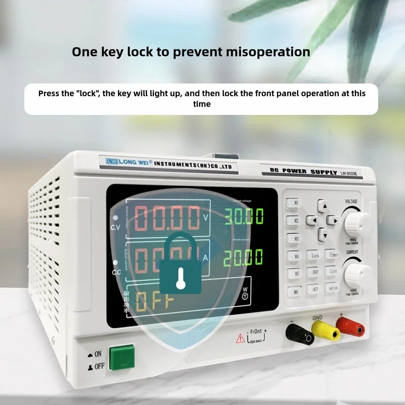 Longwei LW-1520E 300 واط 15 فولت 20A مخرج متغير قابل للتعديل قابل للبرمجة تيار مستمر مقعد إمداد الطاقة عالي الدقة