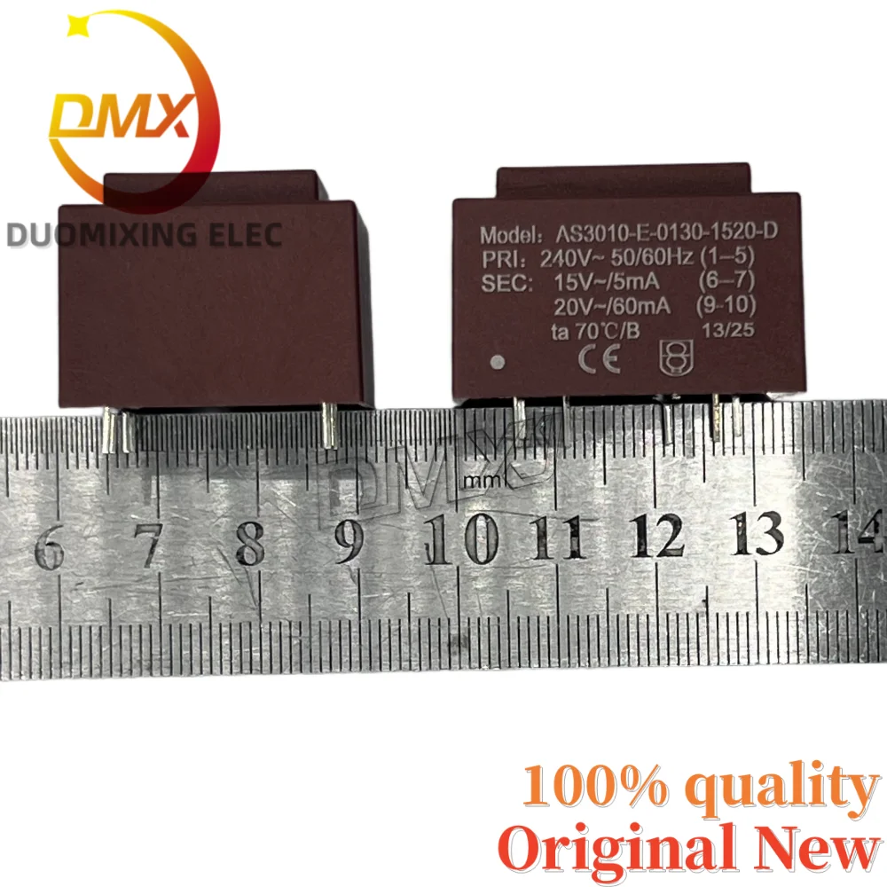 2 قطعة/الوحدة 100% العلامة التجارية الجديدة محول AS3010-E-0130-1520-D PRI:240 فولت ~ 50/60 هرتز ثانية: 15 فولت ~/5mA 20 فولت ~/60mA تا 70 ° ج/ب #2