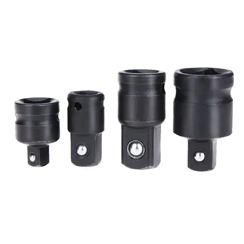 4pcs 1/4 3/8 1/2 Drive Socket Adapter Converter Reducer Drive Air Impact Socket Wrench Adapter Repair Hand Tool Ratchet Wrench