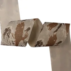 10cm Width Desert Tiger Stripes Camouflage Loop Fastener Strap Anti-infrared Magic Sticking Tape Backpacks Vest DIY No Glue