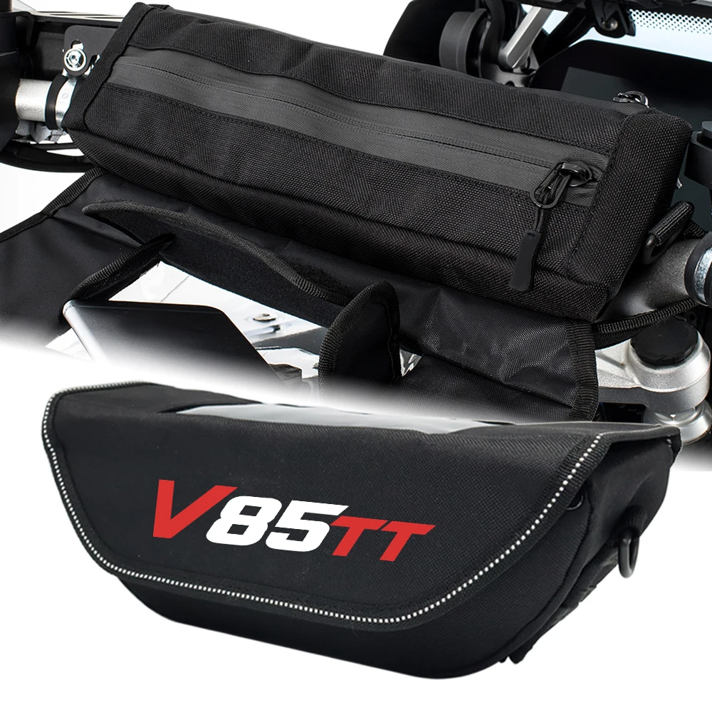 

Travel Motorcycle Accessories Waterproof Bag Storage Handlebar bag Travel Tool bag For Moto Guzzi V85 TT V85TT